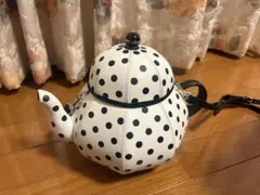 新品未使用ケイトスペード　不思議の国のアリスドットティーポット型ショルダーバッグ