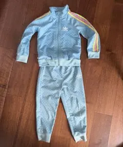 アディダス　オリジナルス　100cm モノグラムプリント トラックスーツ
