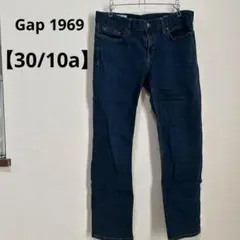 Gap 1969 【30/10a】ギャップ　リアルストレートデニム　ダークブルー