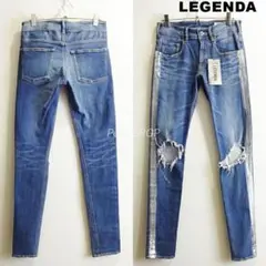 新品★　レジェンダ　オーロラライン スーパースキニーデニム　【S】　強ストレッチ