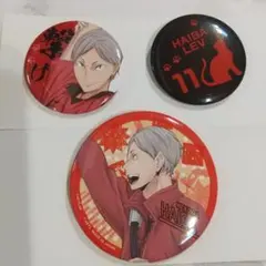 ハイキュー!!カラパレ登校缶バッチ 灰羽リエーフ