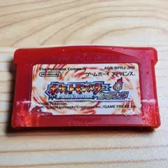ポケットモンスター ファイアレッド　端子清掃済み　GBAソフト　006