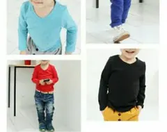 未使用2枚セット★カラバリロンT★長袖Tシャツ 120㎝