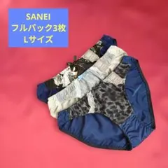 ✯*・☪:.。SANEI フルバックショーツ 3枚組 Lサイズ☪︎⋆。˚✩のサムネイル