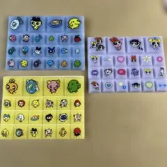 たまごっち　パワーパフガールズ　タイルシール　おすそ分け