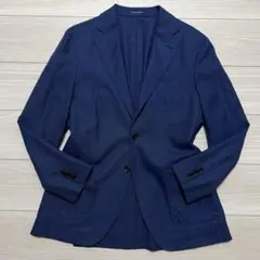 極美品✨エディフィス REDA ACTIVE ジャケット 青 サマーウール 46