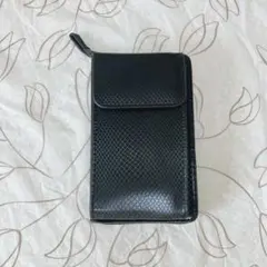 スマホショルダー 財布 おしゃれ ブラック レディース メンズ 軽量