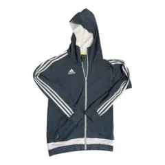 adidas フード付きジャージ Lサイズ ダークグレー