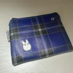中ととろチェック柄ポーチ