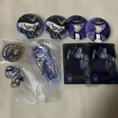 ツイステ アズール・アーシェングロット 缶バッジ カード まとめ売り