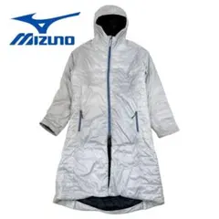 01T467☆ Mizuno ブレスサーモ 中綿 ロング ベンチコート XL
