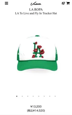 レア物 ラスイチ LAROPA トラッカーキャップ　廃盤型 170394323.jpg