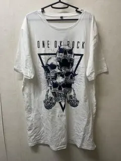 ONE OK ROCK Tシャツ ホワイト XLサイズ - メルカリ