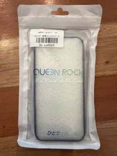 QUEEN ROCK iPhone用ケース ブルー +おまけ(ガラスフィルム)