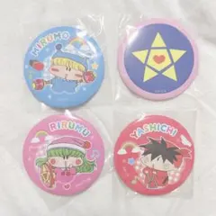 ミルモでポン 缶バッジ風ミラー セミコンプ リルム ヤシチ マグカップ柄 4点