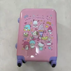 サンリオ　スーツケース　ピンク×パープル　ピカチュウキーホルダーおまけ　非売品