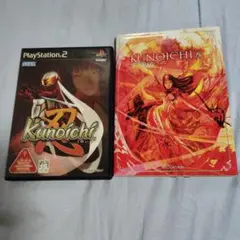 ​PS2 Kunoichi ソフト＋公式パーフェクトガイド セット SEGA