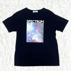 夏服 WEGO 宇宙柄プリント Tシャツ 半袖 黒 ストリート