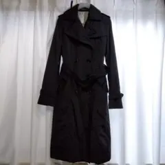 [ラスト値引] 美品トレンチコート　Lサイズ秋春用 雨天着用可 薄手の中綿入り