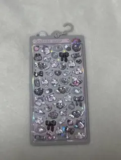 ボンボンドロップシール　しろくろボンボン