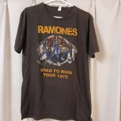 RAMONES バンドTシャツ ROAD TO RUIN　ラモーンズ　バンドT