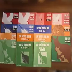 四谷大塚 予習シリーズ 6年 上 国算理社 15冊セットのサムネイル