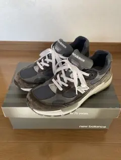 New Balance 992 Navy 25㎝