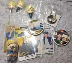 呪術廻戦　七海建人　灰原雄　缶バッジ　カード　ミニフィギュア
