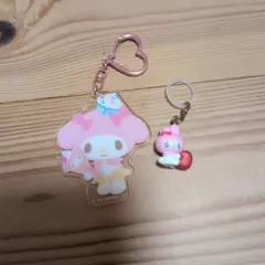 マイメロディ アクリルキーホルダー