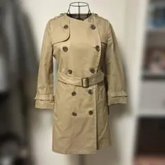 FLORENT ベージュ ダブルブレスト トレンチコートのサムネイル