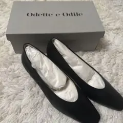 【新品未使用】Odette e Odile ブラック ハイヒール