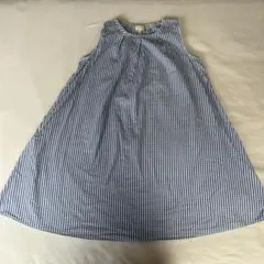 HushHush ストライプ ノースリーブワンピース 130