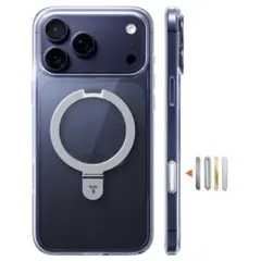 TORRAS iPhone 17Pro ケース マグセーフ 耐衝撃 クリア