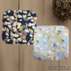 yukiemon（22fabric）のふわさらハンカチ２枚セット 26のサムネイル