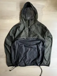 【90s】デカタグ OLD GAP ポケッタブルナイロンアノラックパーカー 美品