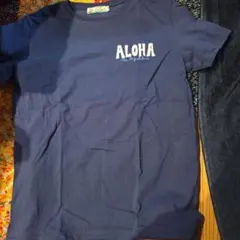Hula-Lani Aloha Tシャツ ネイビー Lのサムネイル