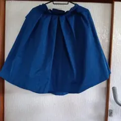 LANVIN ブルーフレアスカート 38のサムネイル
