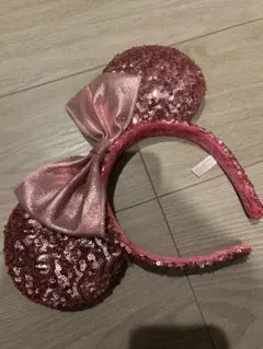 ミニー　カチューシャ ピンク