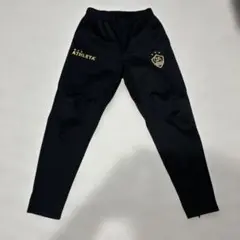 ATHLETA 黒 スリムフィットジャージ