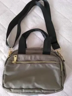 美品 ヴィータフェリーチェ 2way ショルダー トート チャコール 収納 軽量