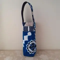 ハンドメイド ペットボトルホルダー ハワイアン ブルー