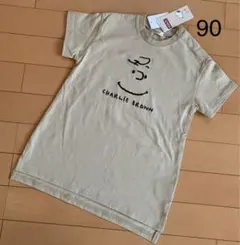 スヌーピー チャーリーブラウン ワンピース Tシャツ 90のサムネイル