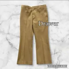Drawer ドゥロワー drawer ストレッチプレスパンツ　フレアパンツのサムネイル