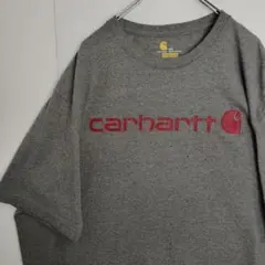 カーハート 半袖シャツ Tシャツ グレー プルオーバー メンズ2XL