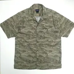 03SP Patagonia ACシャツ トラウト柄 サカナ 開襟シャツ patagonia パタゴニア トラウト柄ACシャツM希少美品 - メルカリ