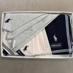 RALPH LAUREN ラルフローレン　ハンカチ3枚セット　メンズ　男性