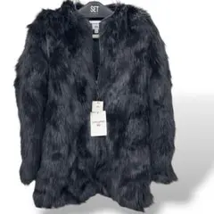 CARINE ROITFELD　UNIQLO　ファージャケット　ファー　④【Y】