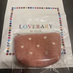 フェイラー　ラブラリーハート　ポーチ　ピンク