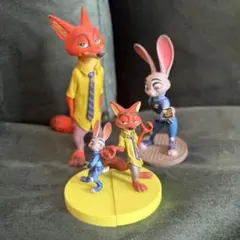 ズートピア フィギュアセット ニック・ジュディ