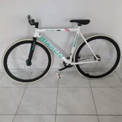 極美品Bianchi日本未発売ピストバイク自転車フレーム白トラックイタリア 2026年最新】ビアンキ ピストの人気アイテム - メルカリ